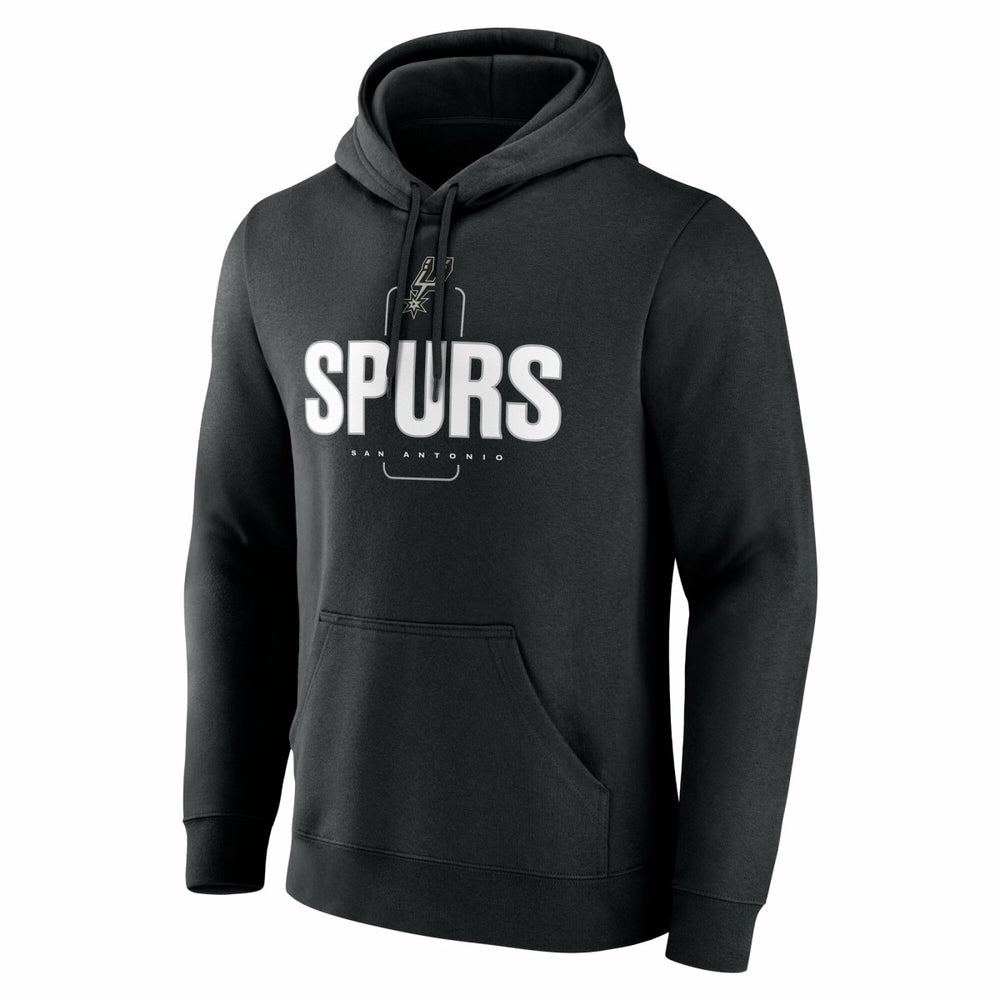 San Antonio Spurs Center Court Name & Number Custom Hoodie - Black outlet