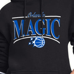 Orlando Magic Starter Women's Arch Stripe Fleece Hoodie - Black on sale