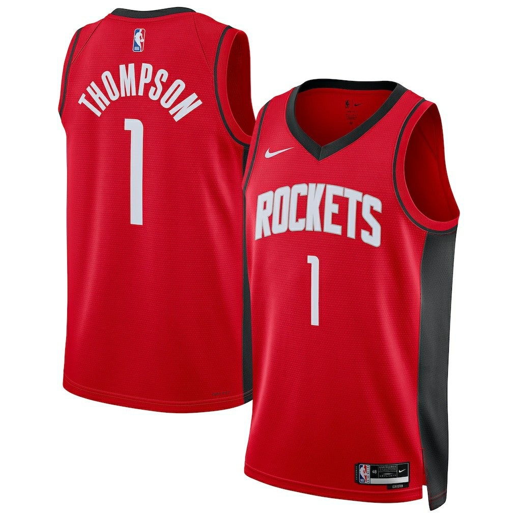Amen Thompson Houston Rockets Unisex Swingman Player Jersey - Icon Edition - Red cheap