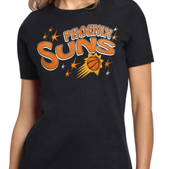 Phoenix Suns Starter Women's Fireworks T-Shirt - Black for sale