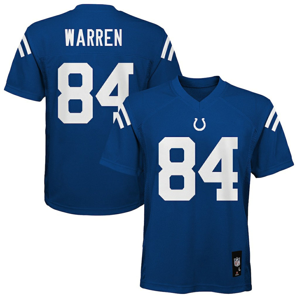 Tyler Warren Indianapolis Colts Outerstuff Youth Replica Player Jersey - Royal cheap
