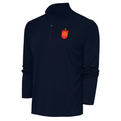 Spain National Team Antigua Statement Quarter-Zip Pullover - Navy online