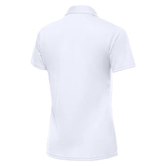 Spain National Team Antigua Women's Statement Y-Neck Polo - White discount