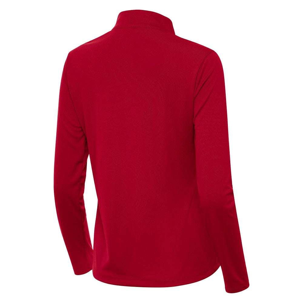 Spain National Team Antigua Women's Statement Half-Zip Pullover - Red for sale
