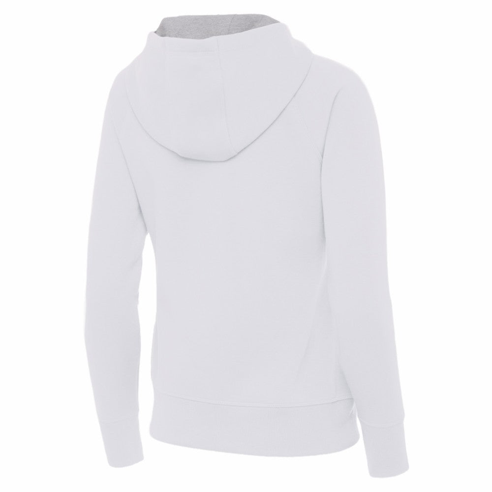 Spain National Team Antigua Women's Takeover Fleece Raglan Full-Zip Hoodie - White shop