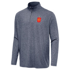 Spain National Team Antigua Masters Quarter-Zip Pullover - Heather Navy cheap