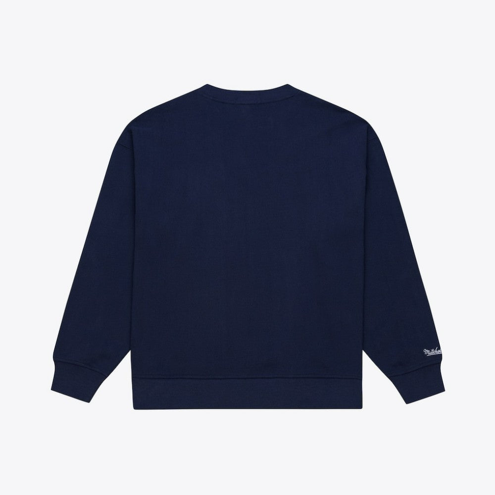 Atlanta Braves Women's Script Sweatshirt Navy