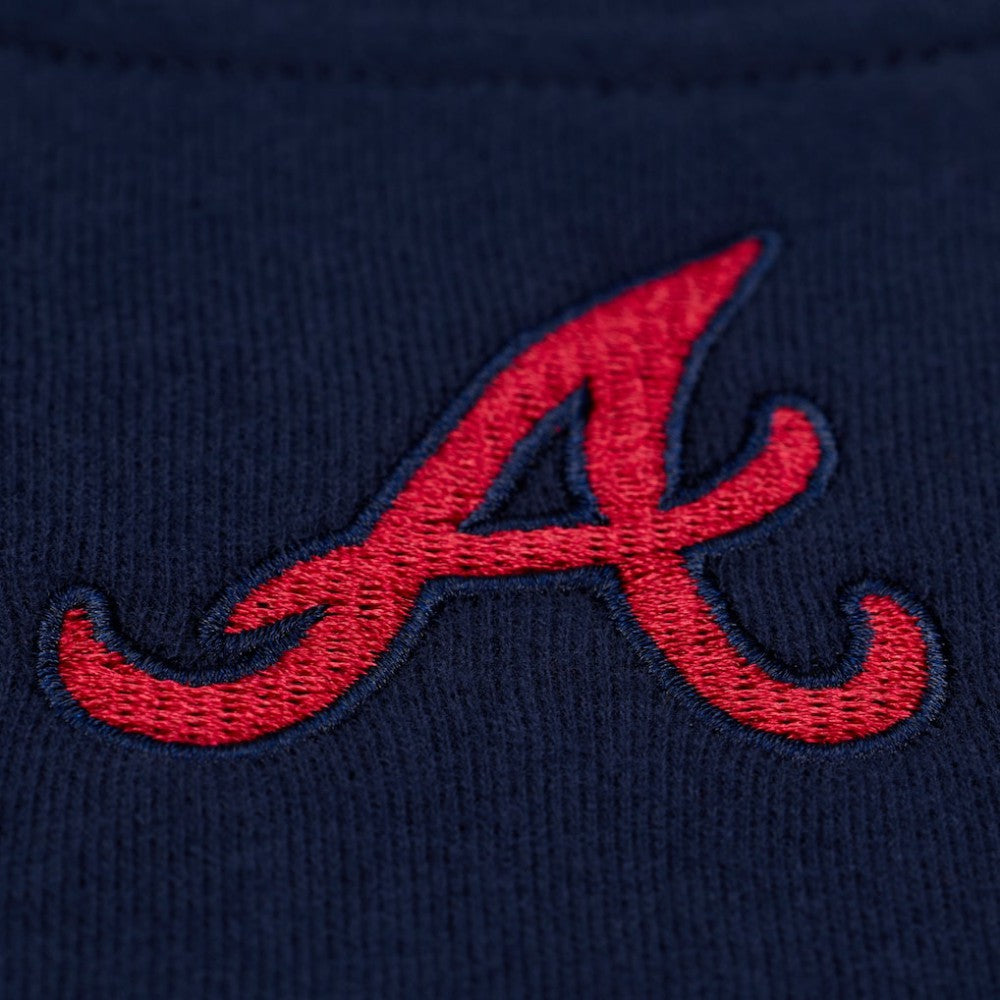 Atlanta Braves Women's Script Sweatshirt Navy