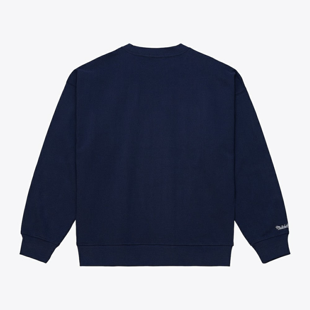 New York Yankees Women's Script Sweatshirt Navy