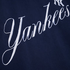New York Yankees Women's Script Sweatshirt Navy