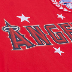 Los Angeles Angels Women's Pep Rally Cropped Boxy T-Shirt Red