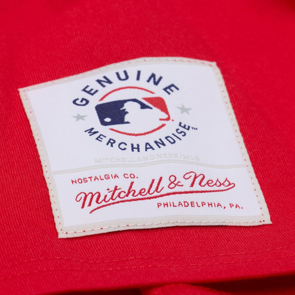 Los Angeles Angels Women's Pep Rally Cropped Boxy T-Shirt Red