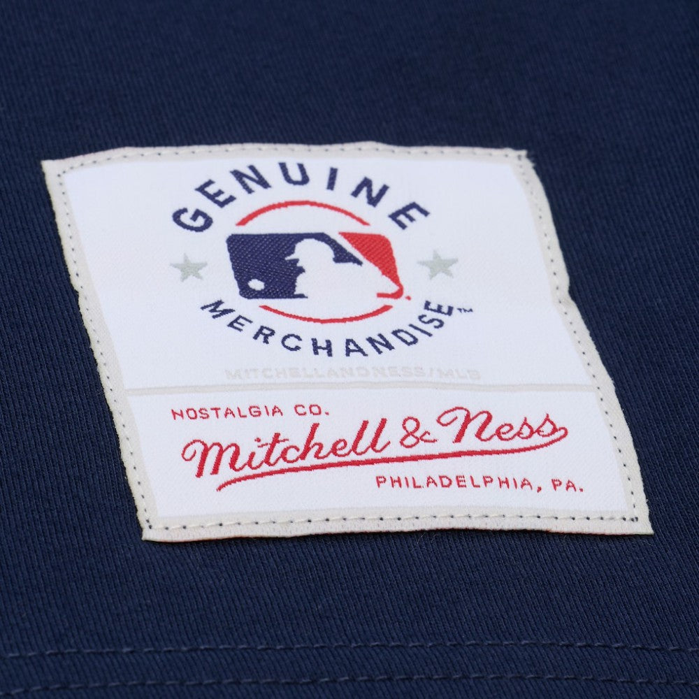 Detroit Tigers Women's Pep Rally Cropped Boxy T-Shirt Navy