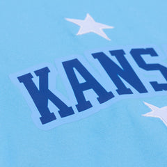 Kansas City Royals Women's Pep Rally Cropped Boxy T-Shirt Light Blue