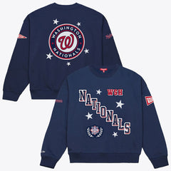 Washington Nationals Women's Pep Rally Sweatshirt Navy