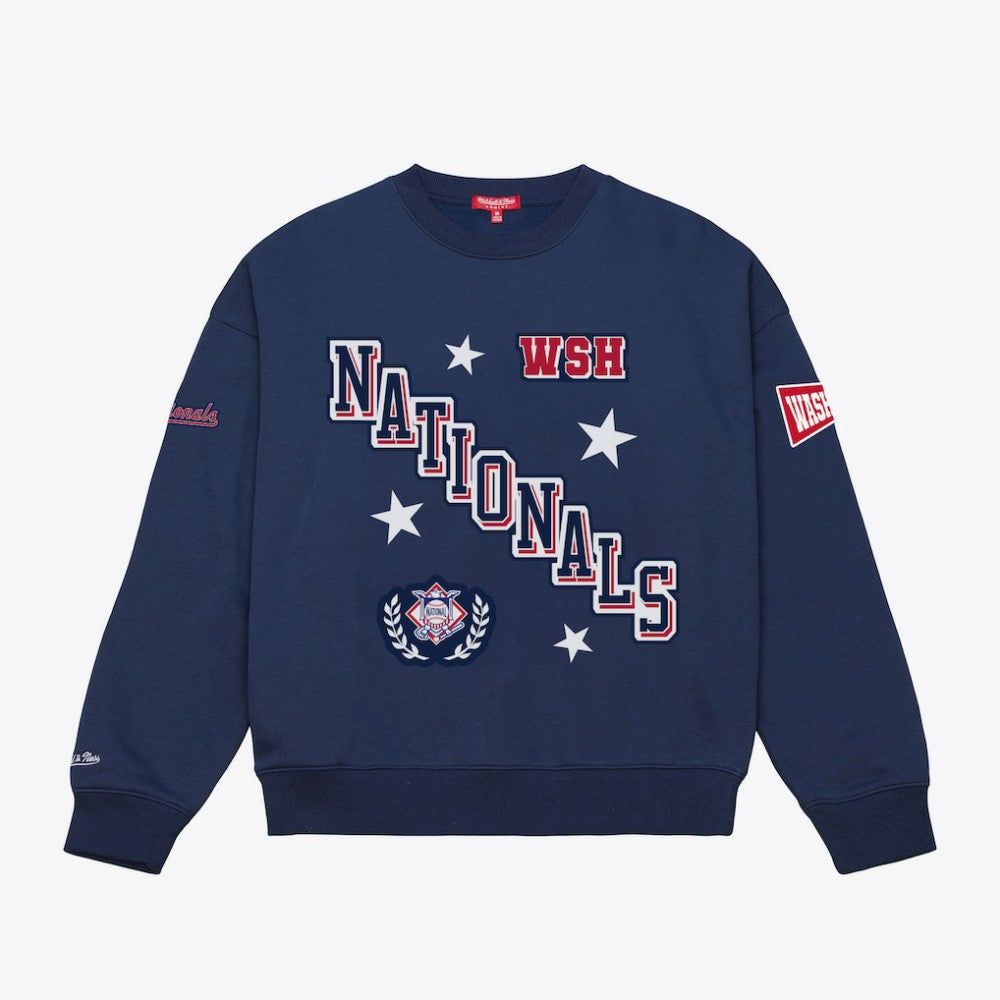 Washington Nationals Women's Pep Rally Sweatshirt Navy