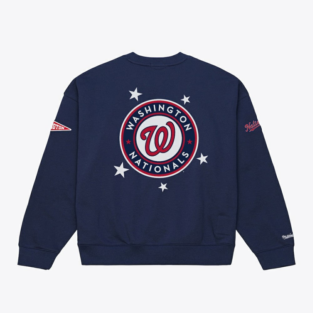 Washington Nationals Women's Pep Rally Sweatshirt Navy