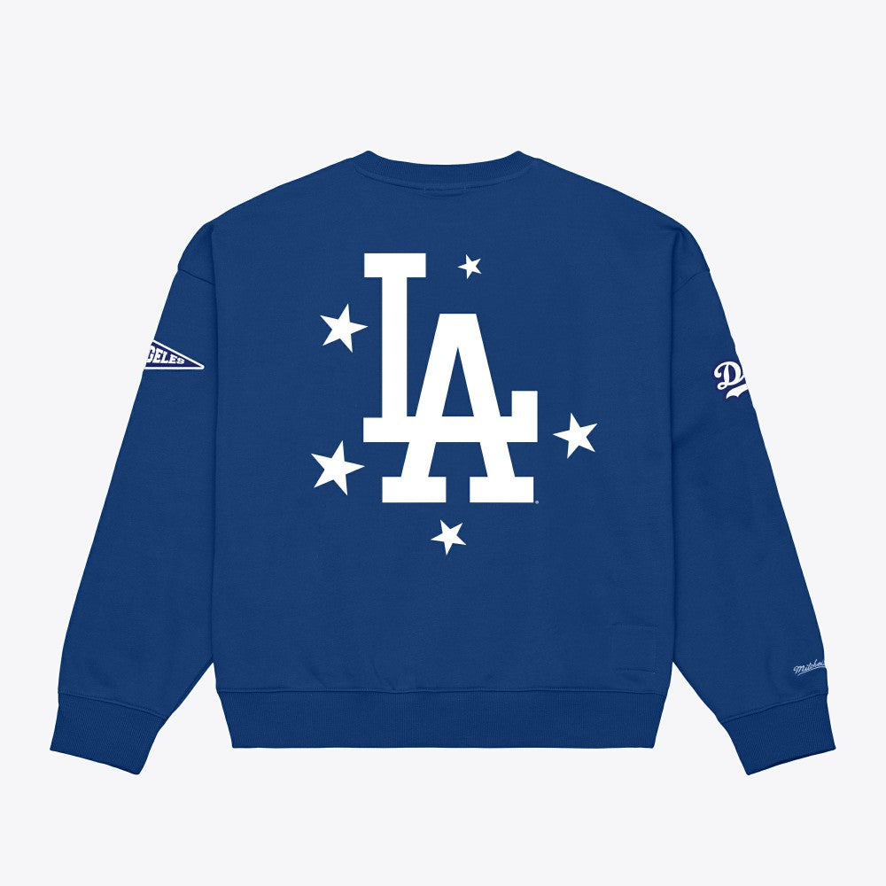 Los Angeles Dodgers Women's Pep Rally Sweatshirt Royal