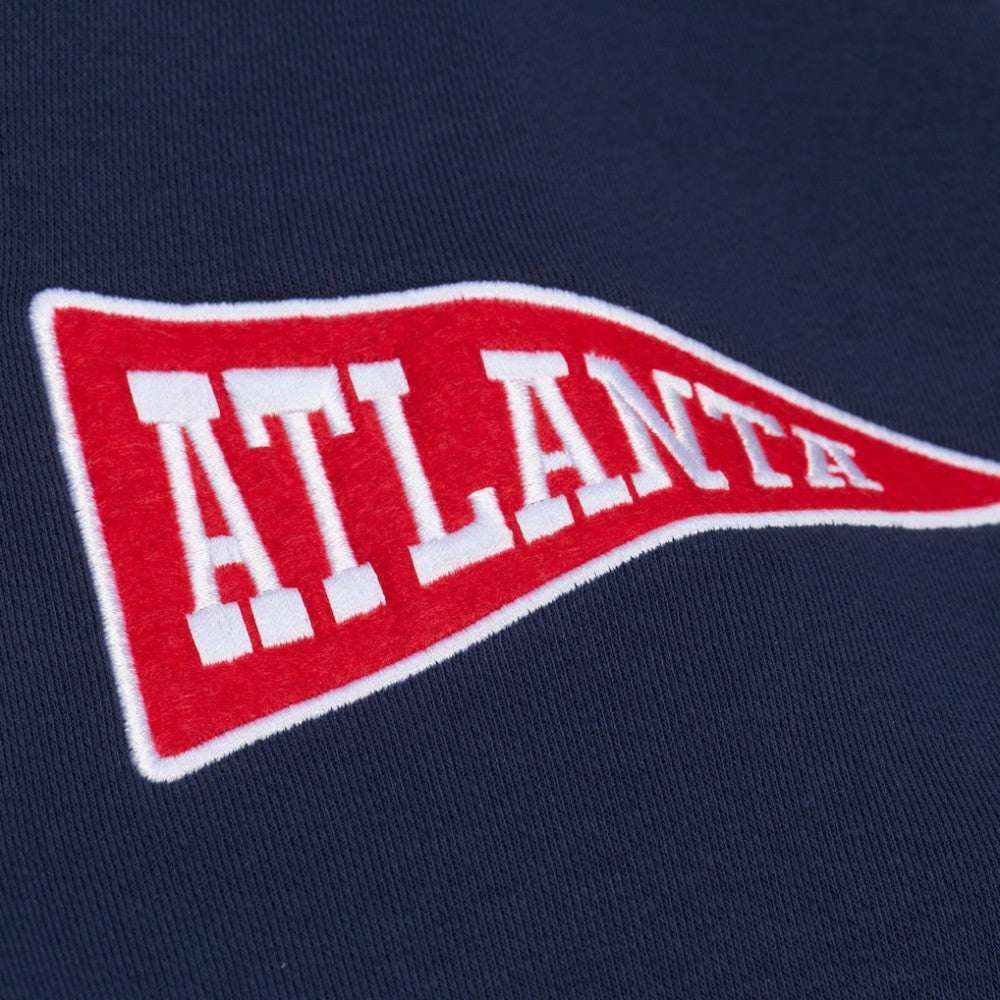 Atlanta Braves Women's Pep Rally Sweatshirt Navy