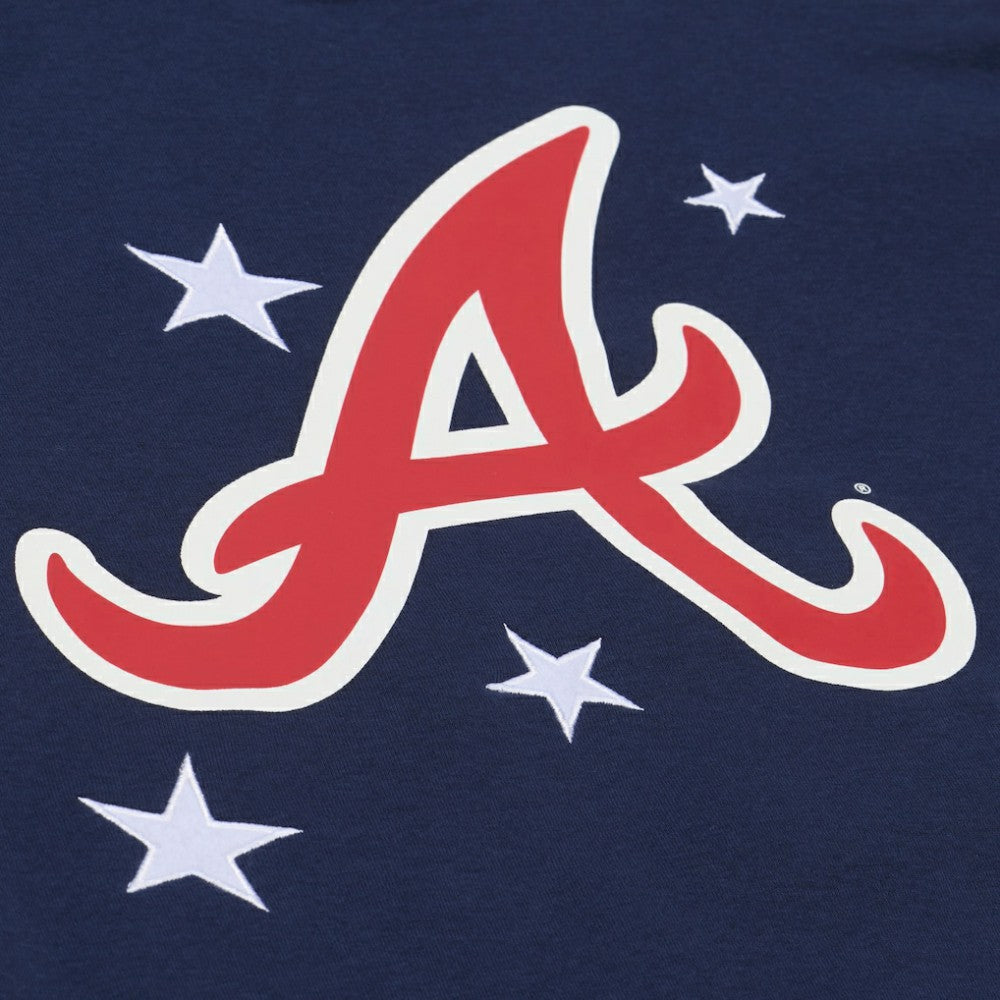 Atlanta Braves Women's Pep Rally Sweatshirt Navy