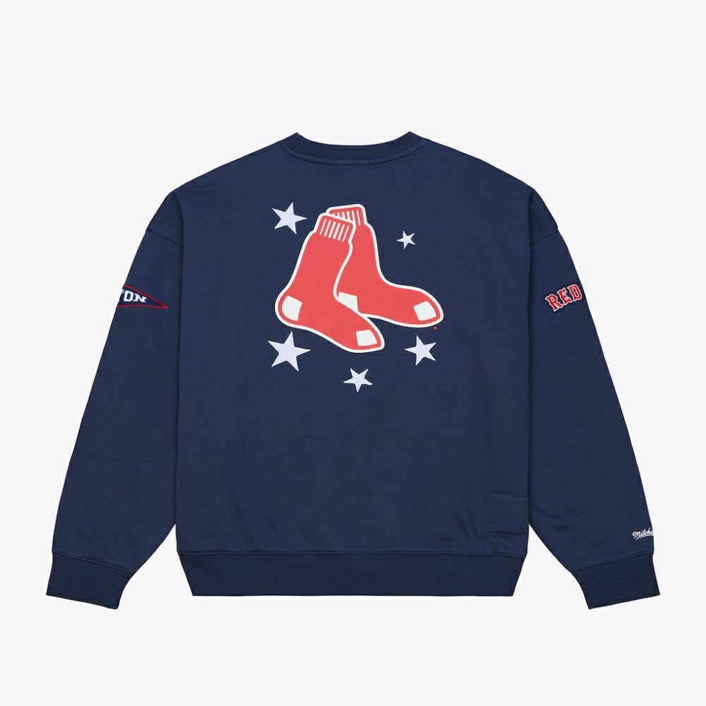 Boston Red Sox Women's Pep Rally Sweatshirt Navy