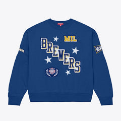 Milwaukee Brewers Women's Pep Rally Sweatshirt Royal
