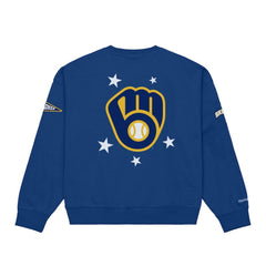 Milwaukee Brewers Women's Pep Rally Sweatshirt Royal