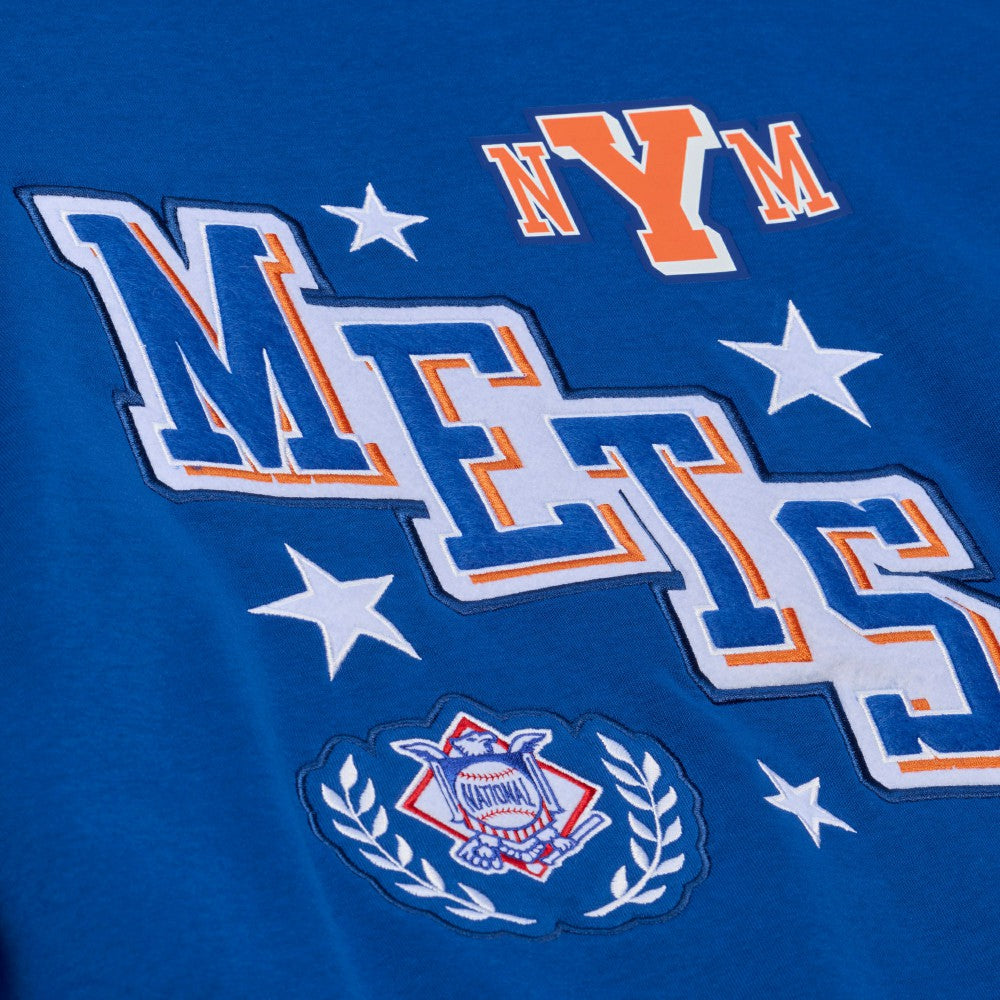New York Mets Women's Pep Rally Sweatshirt Royal