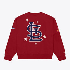 St. Louis Cardinals Women's Pep Rally Sweatshirt Red