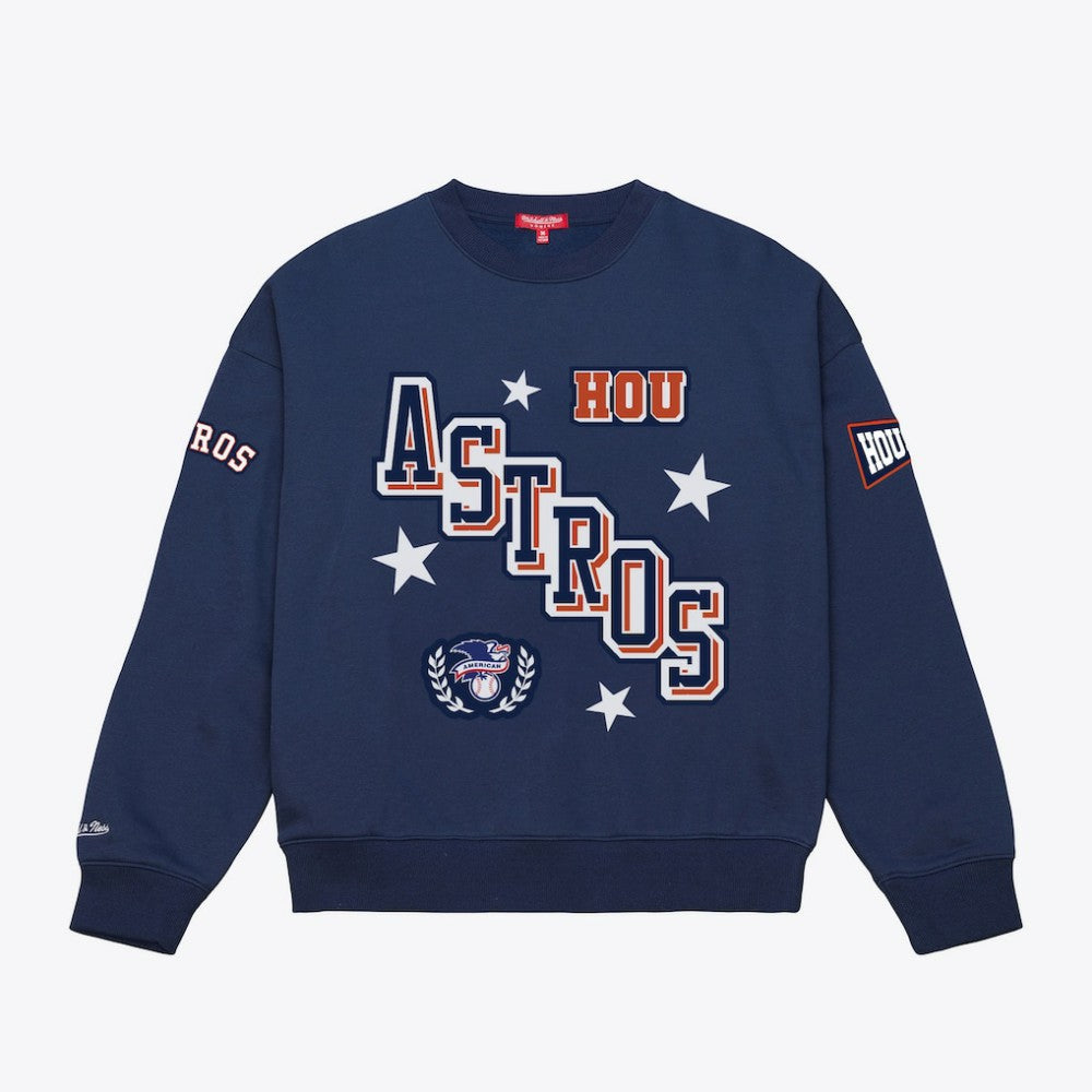 Houston Astros Women's Pep Rally Sweatshirt Navy