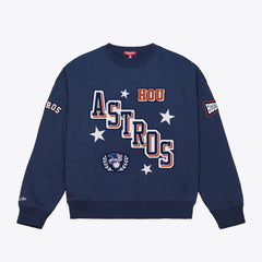 Houston Astros Women's Pep Rally Sweatshirt Navy