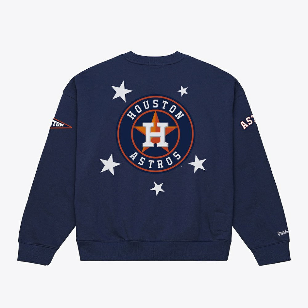 Houston Astros Women's Pep Rally Sweatshirt Navy