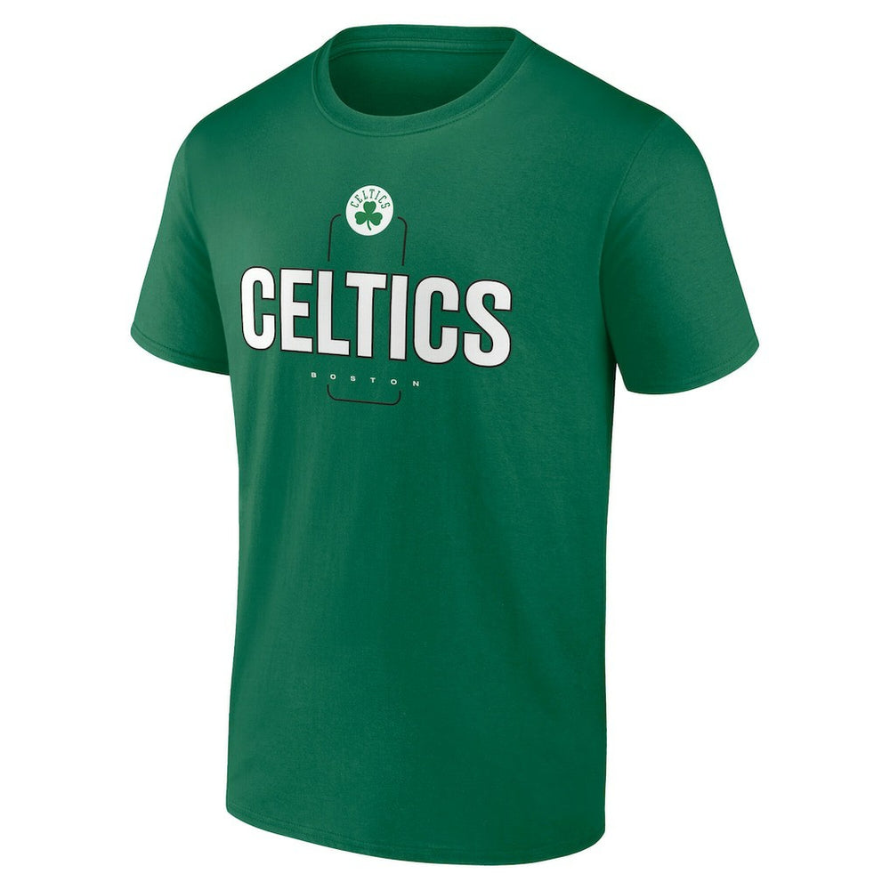 Boston Celtics Center Court Name & Number Custom T-Shirt - Kelly Green shop