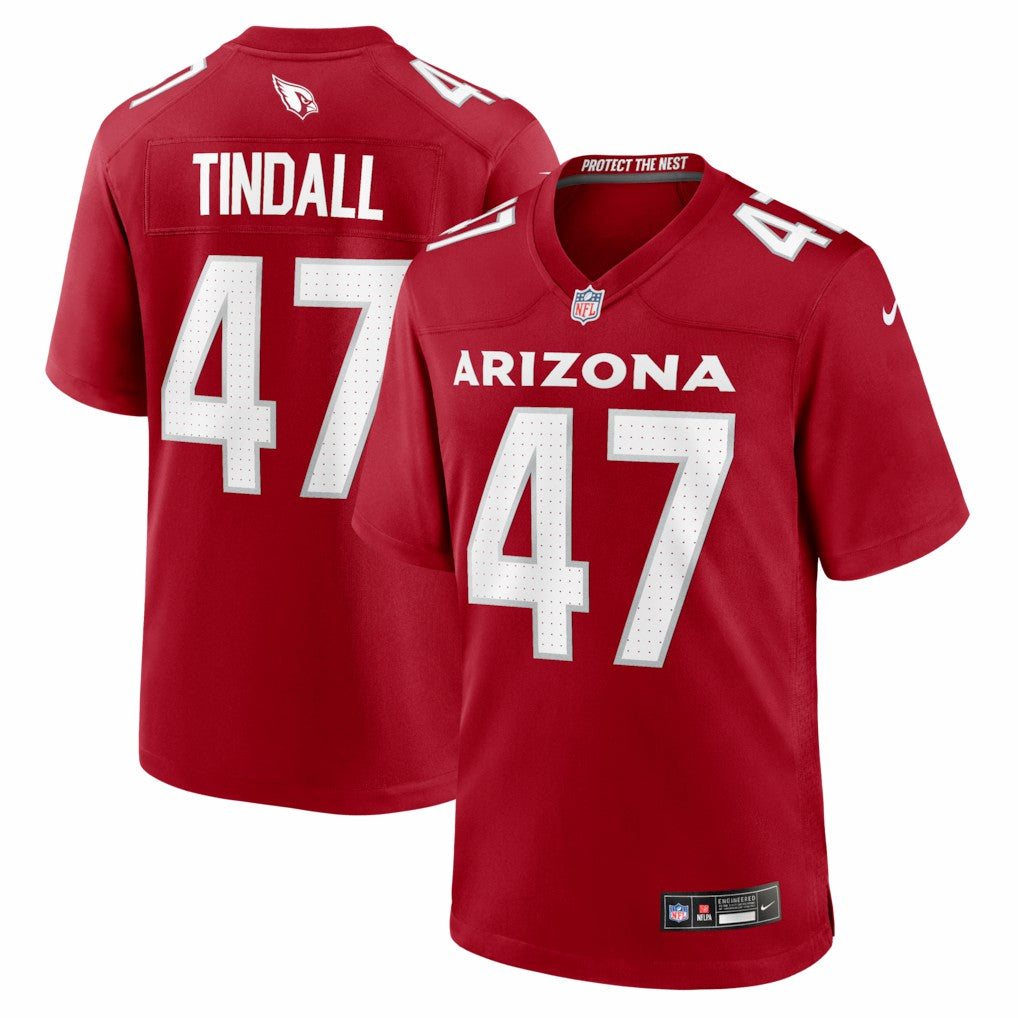 Channing Tindall Arizona Cardinals Team Game Jersey - Cardinal cheap