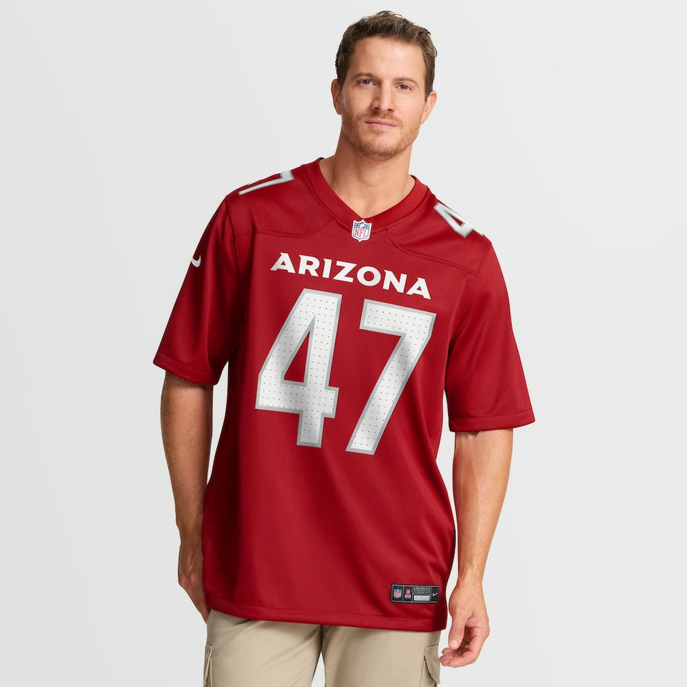 Channing Tindall Arizona Cardinals Team Game Jersey - Cardinal cheap