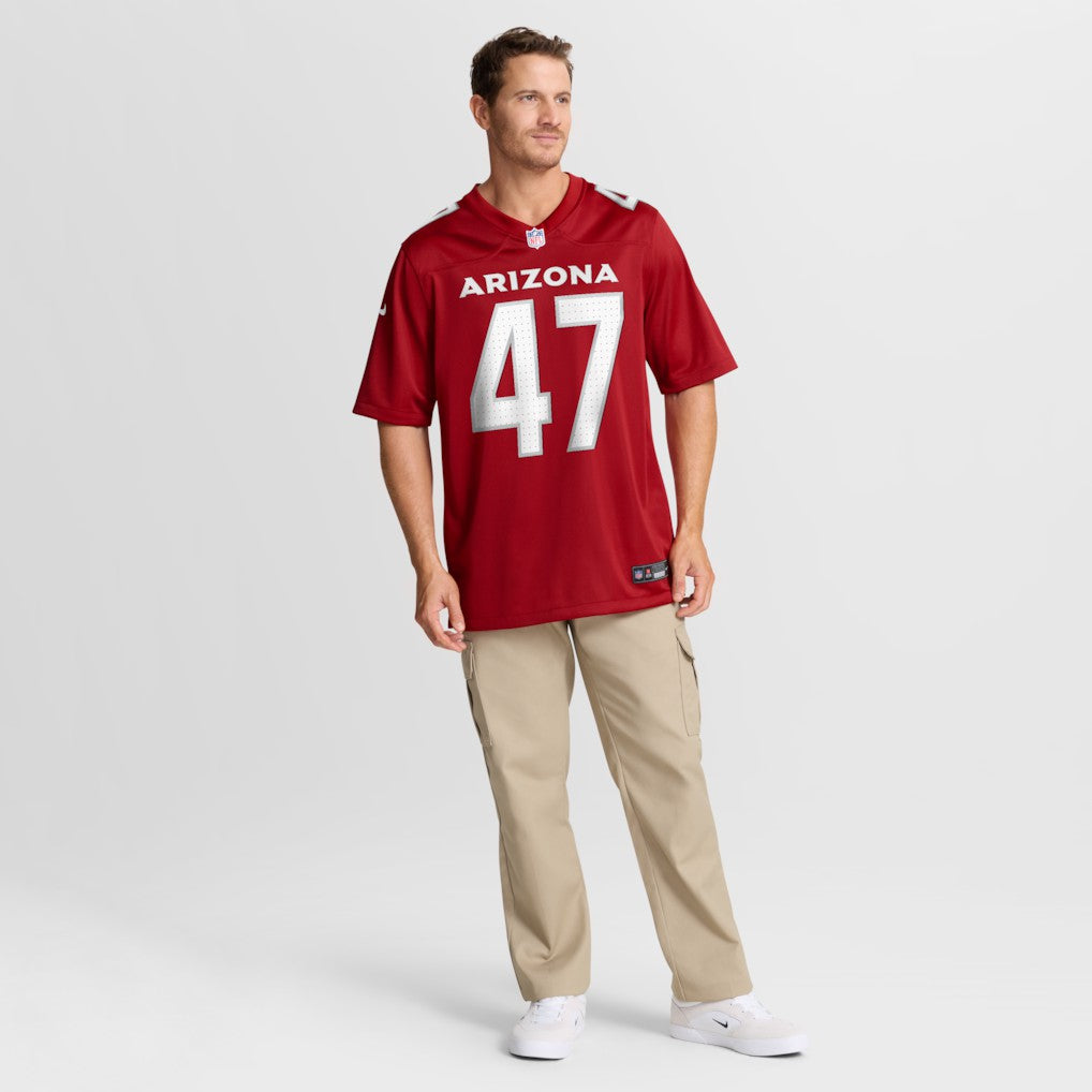 Channing Tindall Arizona Cardinals Team Game Jersey - Cardinal cheap