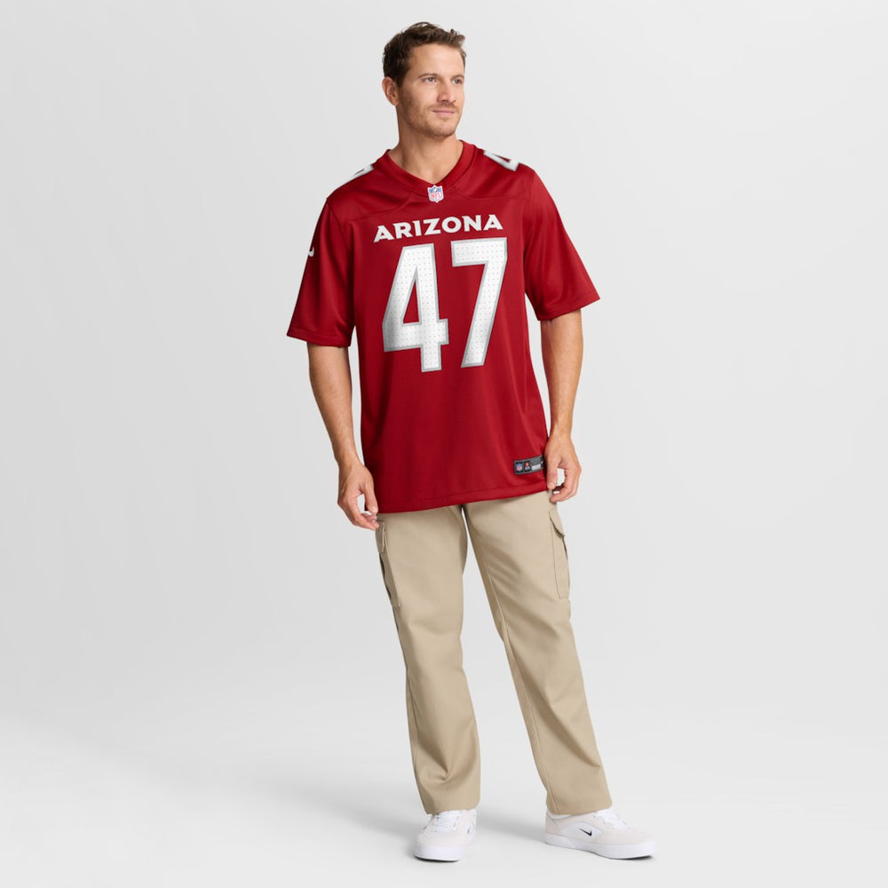 Channing Tindall Arizona Cardinals Team Game Jersey - Cardinal cheap