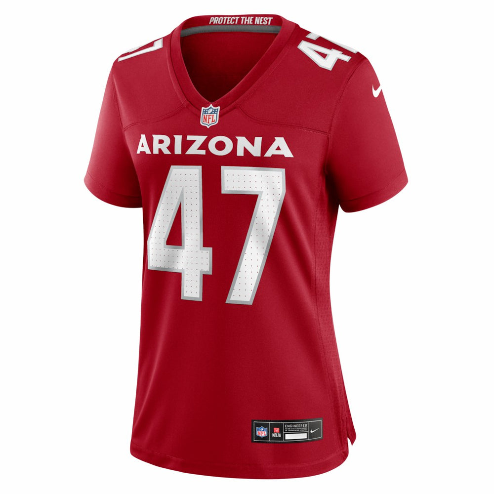 Channing Tindall Arizona Cardinals Women's Team Game Jersey - Cardinal discount