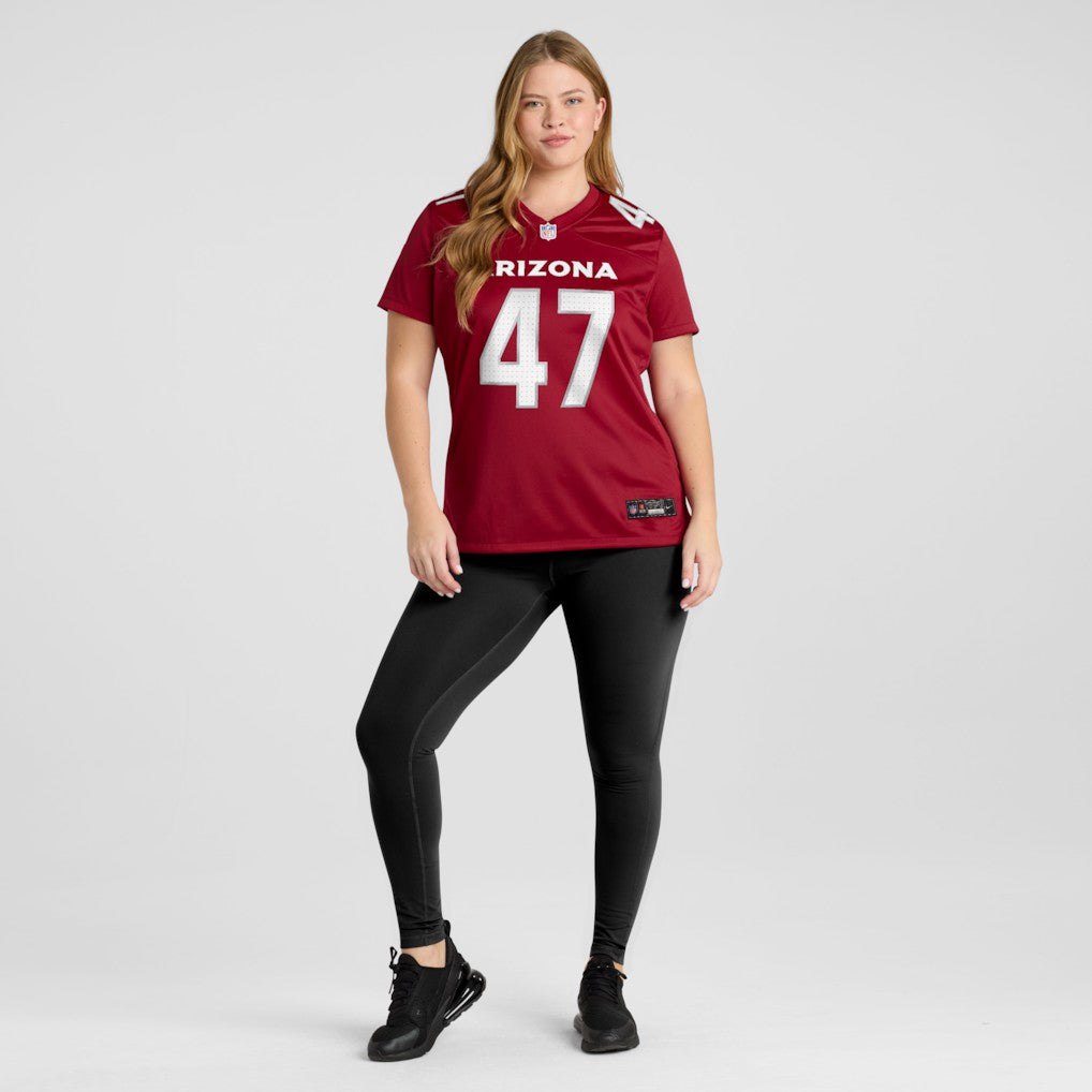 Channing Tindall Arizona Cardinals Women's Team Game Jersey - Cardinal discount