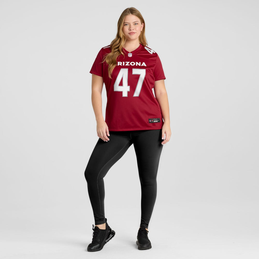 Channing Tindall Arizona Cardinals Women's Team Game Jersey - Cardinal discount