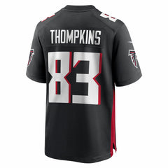 Deven Thompkins Atlanta Falcons Team Game Jersey - Black on sale