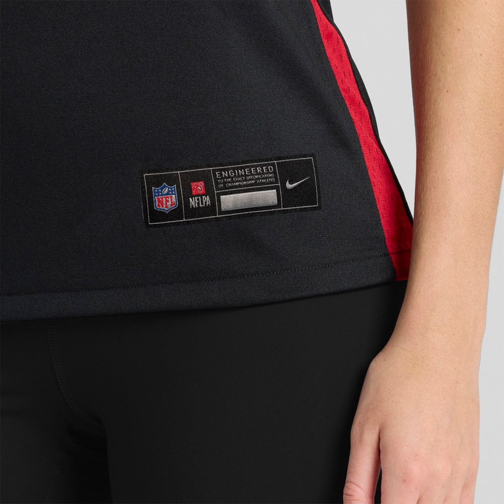 Deven Thompkins Atlanta Falcons Women's Team Game Jersey - Black sale