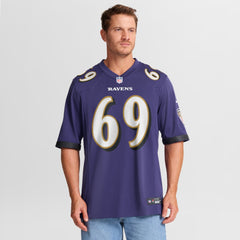 Josh Tupou Baltimore Ravens Team Game Jersey - Purple outlet