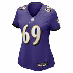 Josh Tupou Baltimore Ravens Women's Team Game Jersey - Purple cheap