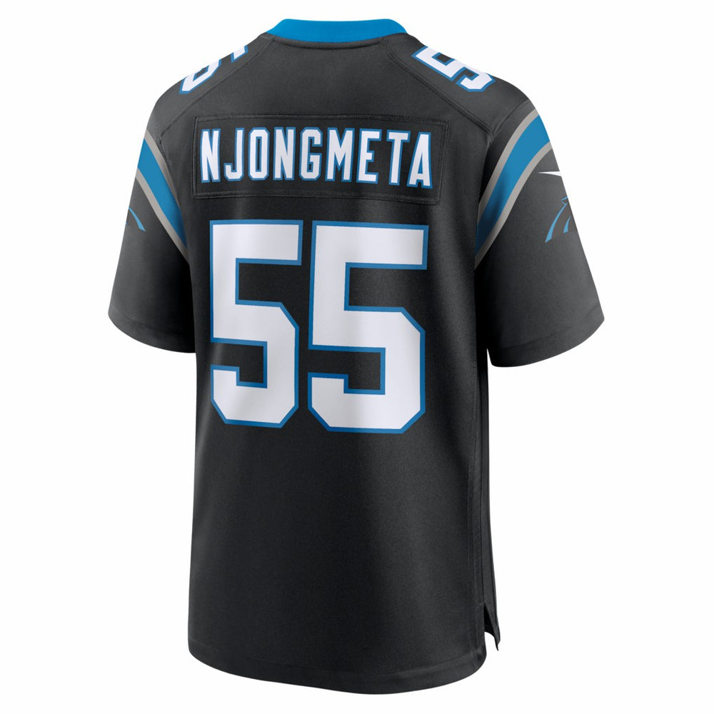 Maema Njongmeta Carolina Panthers Team Game Jersey - Black sale