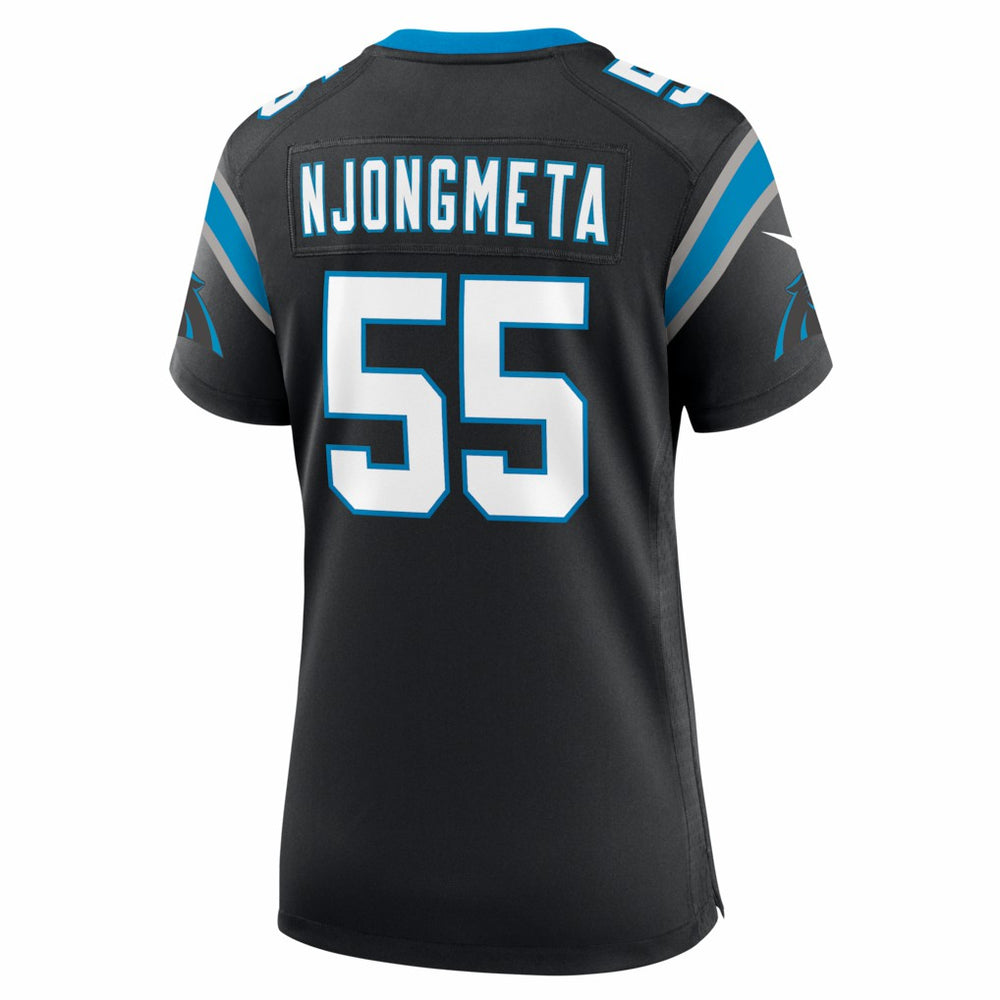 Maema Njongmeta Carolina Panthers Women's Team Game Jersey - Black sale