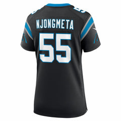 Maema Njongmeta Carolina Panthers Women's Team Game Jersey - Black sale