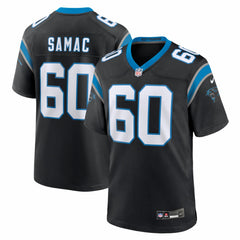 Nick Samac Carolina Panthers Team Game Jersey - Black cheap