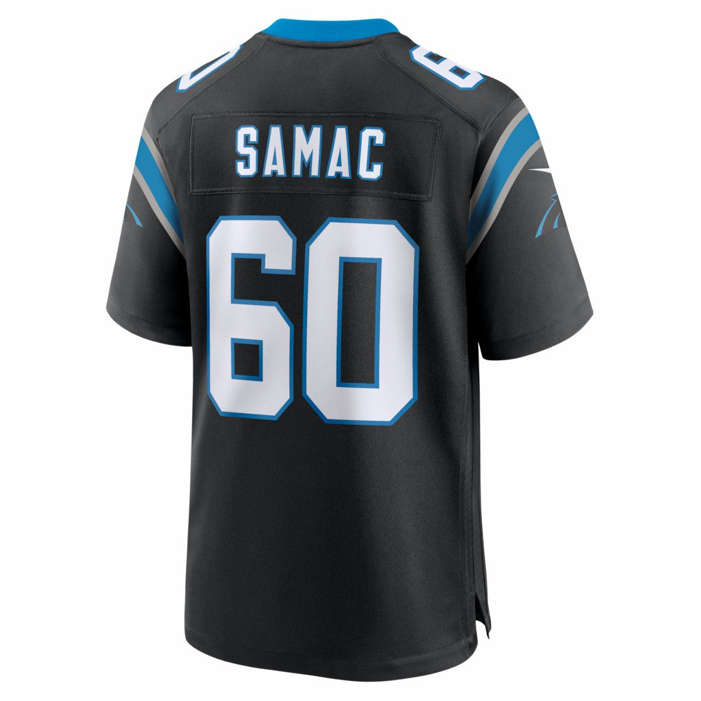 Nick Samac Carolina Panthers Team Game Jersey - Black cheap