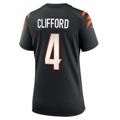 Sean Clifford Cincinnati Bengals Women's Team Game Jersey - Black outlet